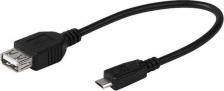 Кабель/переходник Vivanco Кабель 45298 microUSB, 0.15 м