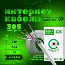 Кабель/переходник ZDK Интернет-кабель Indoor CCA 4603744627524