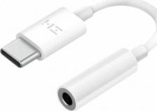 Кабель/переходник ЗМИ Адаптер USB-C/Jack 3.5mm (AL71A) техпак белый