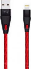 Кабель/переходник ЗМИ Кабель MFi Lightning 1м Red / AL8061