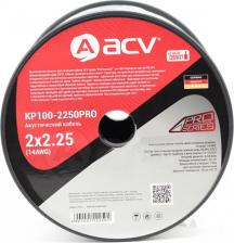 Кабель, провод, арматура для автомобильного аудио, видео ACV Акустический кабель KP100-2250PRO 14AWG/100м (2x2.25)