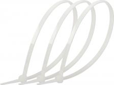 Кабельная стяжка Эра NO-225-200 Кабельная стяжка NO-225-200 нейлоновая 4.8 х 200 мм белая, цена за 1 шт