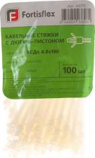 Кабельная стяжка Fortisflex Кабельные стяжки КСДп 4650054938031