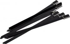 Кабельная стяжка HLT Назначение:Применяются в условиях агрессивных сред, радиации, повышенной влажности и резких перепадов температур для крепления кабелей и/или