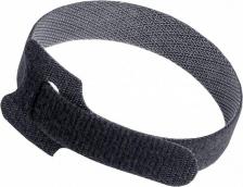 Кабельная стяжка ИЭК Хомут-липучка ХКл 14х210мм черный (100шт), цена за 1 упак