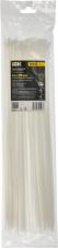Кабельная стяжка ИЭК Хомут P6.6 стандартный белый 3,6х370мм 100шт/упак, цена за 1 упак