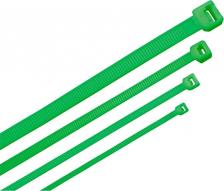 Кабельная стяжка ITK Хомут кабельный ХКн 3,6х200мм нейлон зеленый (100шт), цена за 1 упак