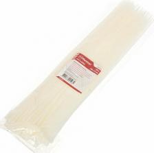 Кабельная стяжка Политех Хомут стяжной кабельный, 3.6х300 мм, нейлон, 100 шт, белый, 3201330