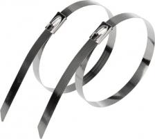 Кабельная стяжка Rexant Хомут стальной 200x7,9мм (100 шт/уп), цена за 1 упак