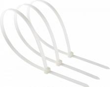 Кабельная стяжка Tech-Krep Хомут-стяжка 4,8х200 белый (нейлон) 100 шт - пакет /Zitar 144506