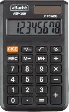 Калькулятор Attache Калькулятор карманный AEP-100 8-разрядный черный 98x60x9.5 мм