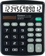 Калькулятор Comix Калькулятор 12-разрядный 150х120мм, черный