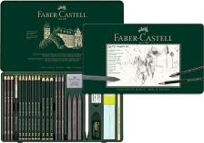 Канцелярский набор Faber-Castell Набор карандашей чернографитных Pitt Graphite 26 предметов