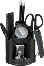 Канцелярский набор Silwerhof Набор настольный 172015-01 (9 предметов) черный