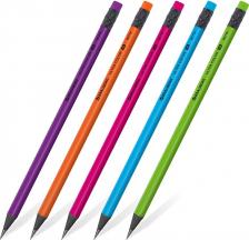 Карандаш Brauberg Набор карандашей чернографитных "ULTRA COLOR" 12 шт., HB, с ластиком, пластиковые, 181710