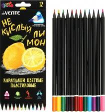 Карандаш deVente Карандаши цветные Juicy Black 3 мм 12 шт