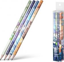 Карандаш Erich Krause Набор из 12 чернографитных карандашей Manga,60726 трехгранных, HB