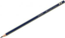 Карандаш Faber-Castell Карандаш чернографитный, 1 шт., "1221", 2B, без резинки, корпус черный, 112502