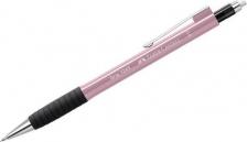 Карандаш Faber-Castell Карандаш механический "Grip 1345" В, 0,5 мм, грип, с ластиком, автоподача грифеля, дымчато-розовый
