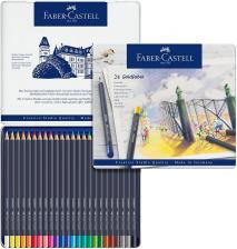 Карандаш Faber-Castell Карандаши цветные Goldfaber 24 цвета в металлической упаковке