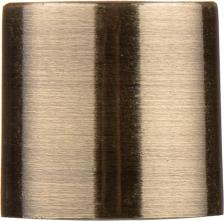 Наконечник Уют Наконечник Цилиндр d 20 мм бронза 2 шт
