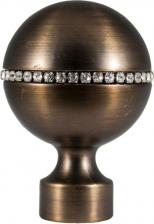 Наконечник Уют Наконечник D25 ОСТ ШАР СО СТРАЗ.ШОК