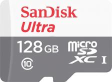 Карта памяти microsdxc 128 гб class 10 ultra SanDisk SDSQUNS-128G-GN6TA – фото 1