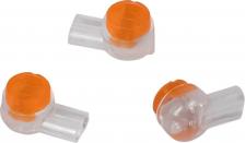 Клемма Cabeus Соединительный зажим скотч-лок предназначен для соединения токопроводящих жил компьютерных или телефонных кабелей. Для соединения не требуется снятия