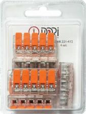 Клемма Dori Пятипроводная соединительная клемма СМК 221-415