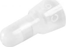 Клемма Duwi 23454 2 Заглушка концевая изолированная, КИЗ-6, 3-8мм?, белая, 10шт, 23454 2, цена за 1 шт