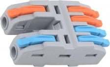 Клемма Duwi 26660 4 Клемма разветвительная рычажковая CMK-524 PRO, 2х4, 4мм?, 4шт, 26660 4, цена за 1 шт