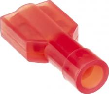 Клемма Duwi Разъем плоский, изолированный, РпИм 1,5-6,3, сечение проводника 1,5мм, термоусадка, красный, 10шт, 26495 2
