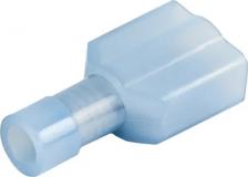 Клемма Duwi Разъем плоский папа РПИ-П(н) 2.5-6.3 мм 2.5 мм? цвет синий 10 шт