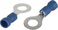 Клемма Эра NO-225-23 Наконечник кольцевой NO-225-23 НКИ 2.5-6 с изолированным фланцем, цена за 1 шт