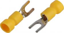 Клемма Эра NO-225-32 Наконечник вилочный NO-225-32 НВИ 6.0-4 с изолированным фланцем, цена за 1 шт