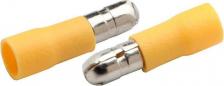 Клемма General Разъем РшИп 5,5-6-4 "папа" GRPP-5,5-25 Желтый, 100 штук, цена за 1 упак