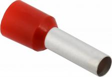 Клемма ИЭК Наконечник НШВИ 10-14 темно-красный (20шт/упак), цена за 1 упак