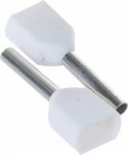 Клемма ИЭК Наконечник НШВИ(2) 0,75-10 белый (100шт/упак), цена за 1 упак