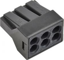 Клемма ИЭК Строительно-монтажная клемма СМК 773-306 с пастой, цена за 1 упак