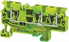 Клемма КЭАЗ Клемма заземляющая пружинная OptiClip CXG-2.5-TRIPLET-PE-I--PEN 331828