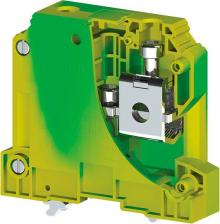 Клемма Klemsan Клеммник на DIN-рейку 50 мм.кв., земля; AVK50 T 10 шт. 0.0.0.3.334190