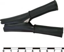 Клемма Pro Legend Зажим-крокодил изолированный – это металлический зажим для фиксации или временного соединения. Получил своё название за схожесть с челюстями