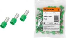 Клемма TDM Electric Наконечник-гильза Е6018 6мм2 с изолированным фланцем, цена за 1 упак