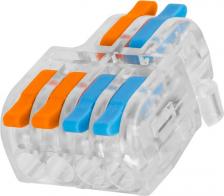 Клемма TDM Electric Назначение: Монтаж проводников в распределительной коробке, подключение светильников и другого оборудования. Применение: Для присоединения