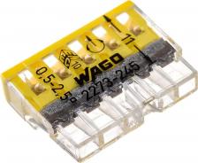 Клемма Wago Пятипроводная соединительная клемма 2273-245