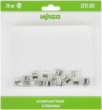 Клемма Wago Соединитель кабеля 07-5131-20 Компактная 2-проводная клемма, 20 штук