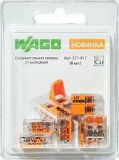 Клемма Wago Соединительная клемма 221-412 4607116313701