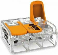 Клемма Wago Трехпроводная соединительная клемма 221-613