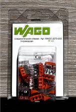 Клемма Wago Трехпроводная соединительная клемма для быстрого монтажа 2273-203 4607116313305