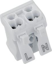 Клемма Wolta Клемма монтажная KSP2-L+N, цена за 1 шт